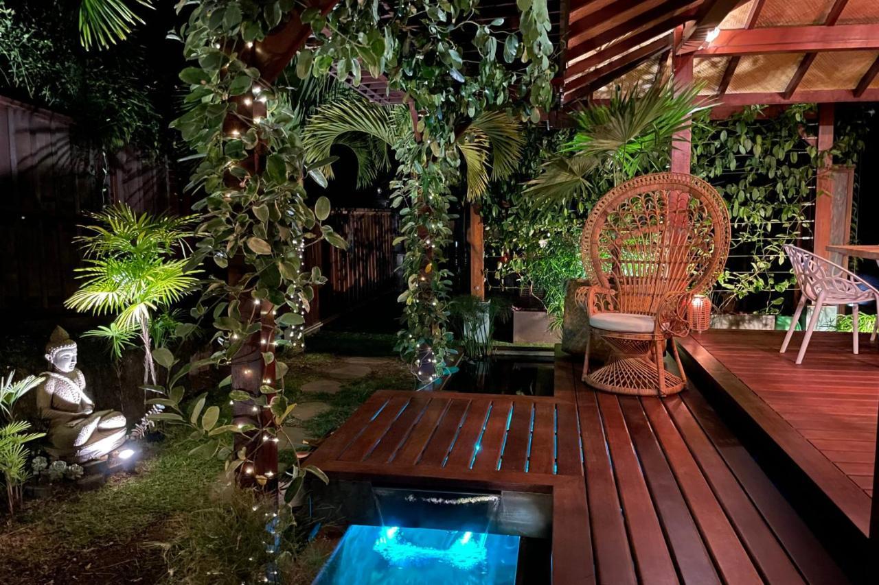 Villa Manuiti, Balinese Luxury Home - Private Swim Spa, Ocean View - Ofyr Bbq - Koi Pond Punaauia  Εξωτερικό φωτογραφία