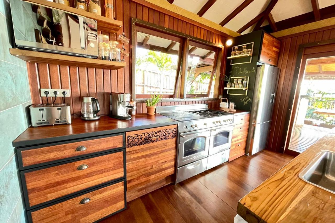 Villa Manuiti, Balinese Luxury Home - Private Swim Spa, Ocean View - Ofyr Bbq - Koi Pond Punaauia  Εξωτερικό φωτογραφία