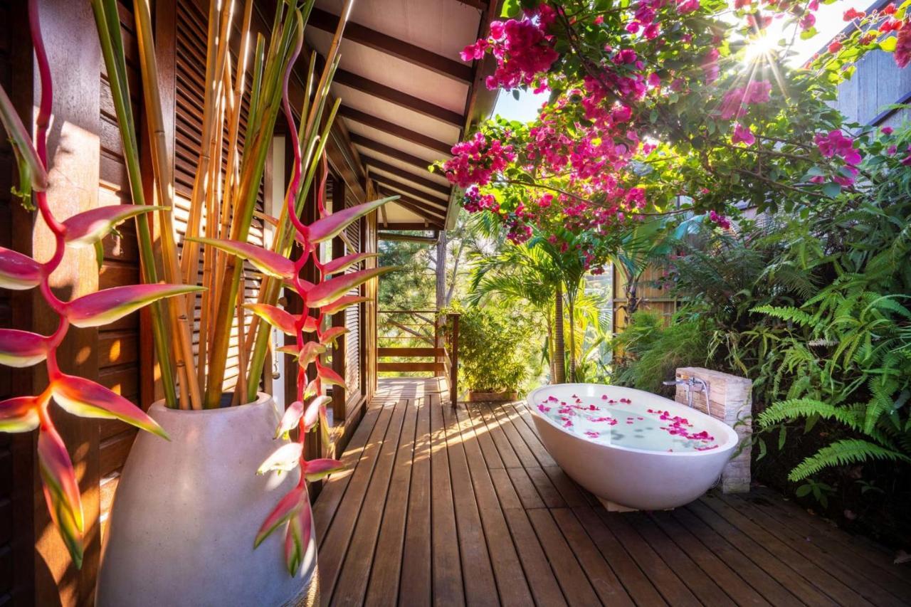 Villa Manuiti, Balinese Luxury Home - Private Swim Spa, Ocean View - Ofyr Bbq - Koi Pond Punaauia  Εξωτερικό φωτογραφία